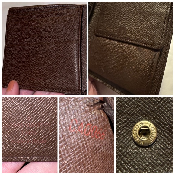 Louis Vuitton AUTHENTIC Damier Ebene Marco Bifold Wallet 2006 - Picture 13 of 16